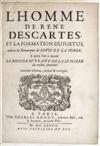 DESCARTES, RENÉ. L''Homme. 1677